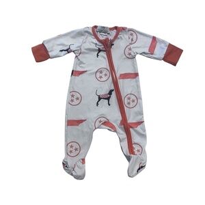 Boutique Orange Poppy Infant's Tennessee Volunteers Onesie Size NB